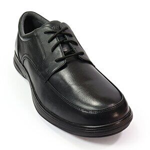 Anodyne No 12 Mens Casual Shoe Oxford Orthopedic Black Leather Extra Depth 11.5M